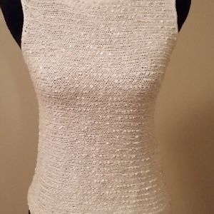 Sequin tank top